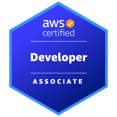 AWS Certified Developer - Associate certification badge