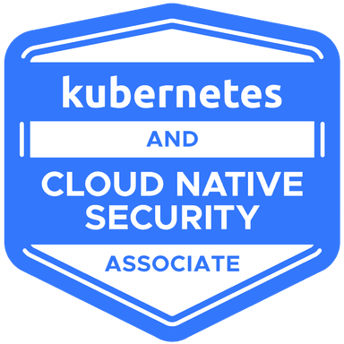 Kubernetes and Cloud Native Security Associate (KCSA) certification badge